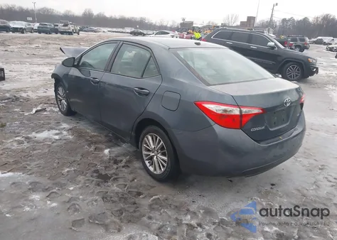 2015 Toyota Corolla Le Plus из США, поврежденный, VIN 2T1BURHE3FC340968